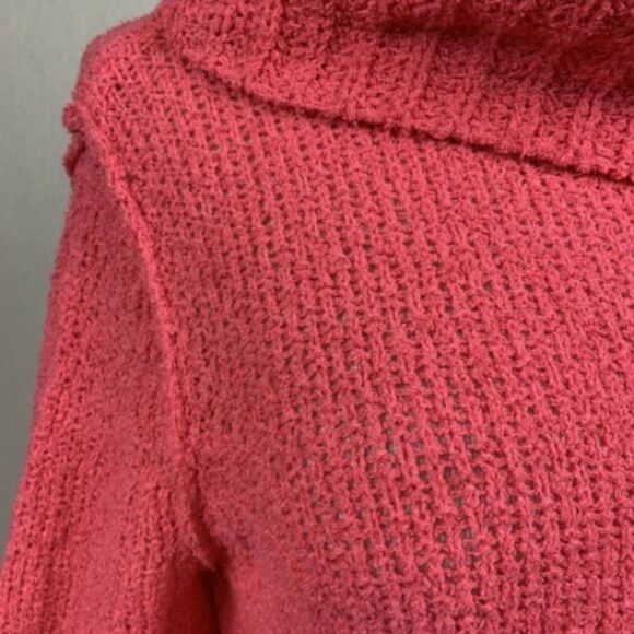 Caslon Lightweight Knit Cowl Neck Sweater Pink - Picture 7 of 7